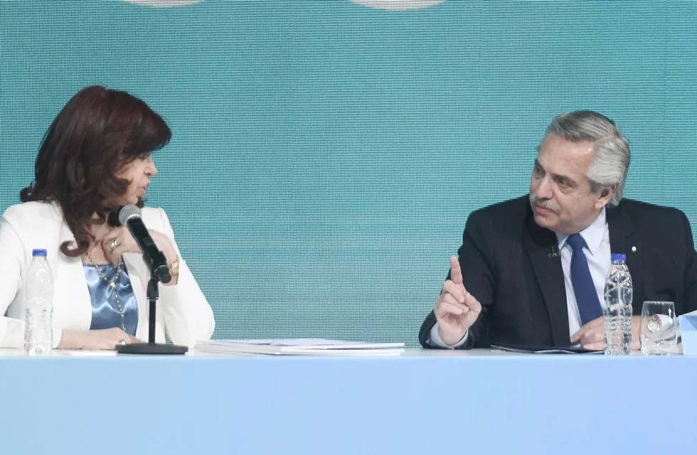 Alberto Fernández y Cristina Kirchner buscan retomar el diálogo. Foto: Federico López Claro.