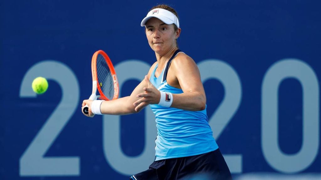 La tenista Nadia Podoroska alcanzó en los Juegos Olímpicos de Tokio los octavos de final en singles