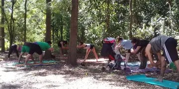 Yoga en el Bosquecito "Norberto Besaccia"