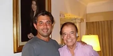 Adrián Menem y su tío Carlos