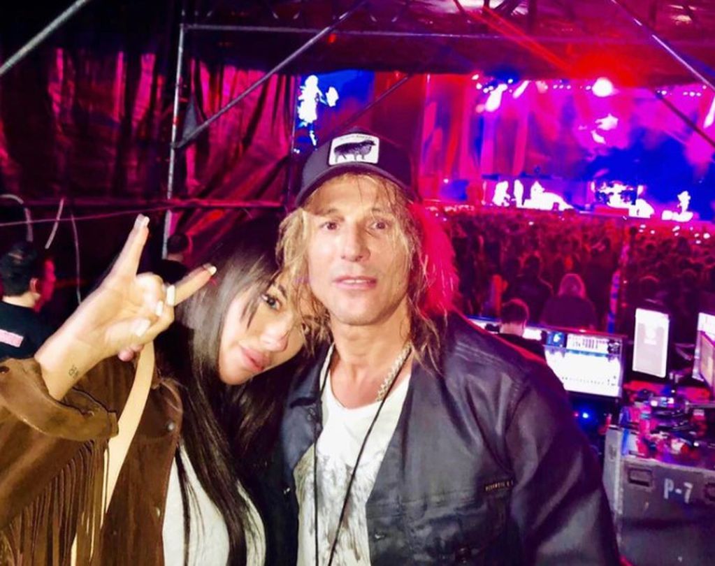 Claudio Paul Caniggia y su novia Sofía Bonelli