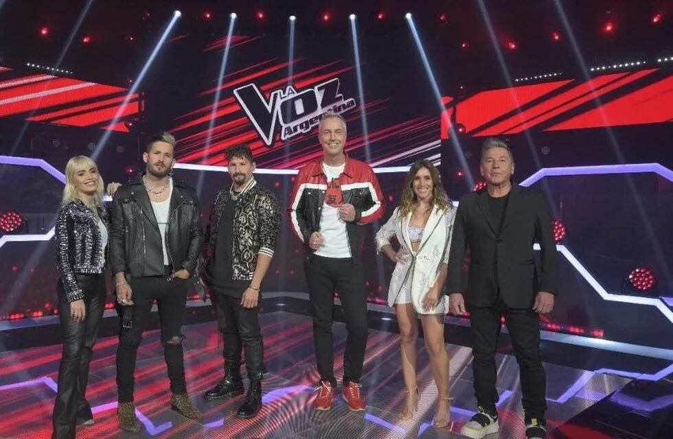 Marley y los jurados de la temporada pasada de "La Voz Argentina". (Foto: Telefe)