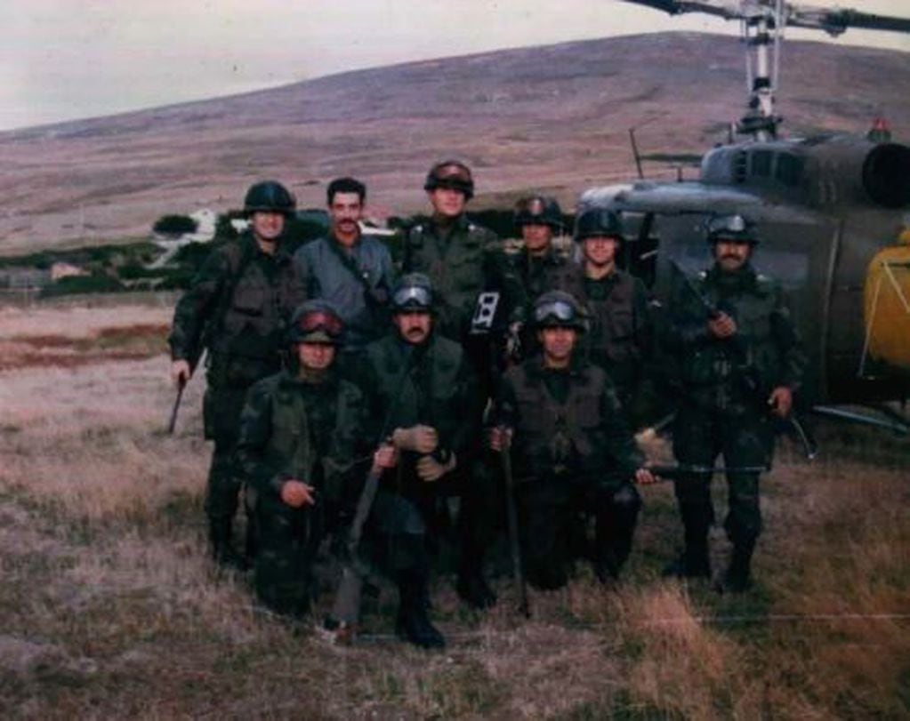 Los soldados de las Fuerzas Especiales del Ejército del Comando 601 como los del RI5 sufrieron todo tipo de privaciones en Puerto Howard, en la isla de Gran Malvina