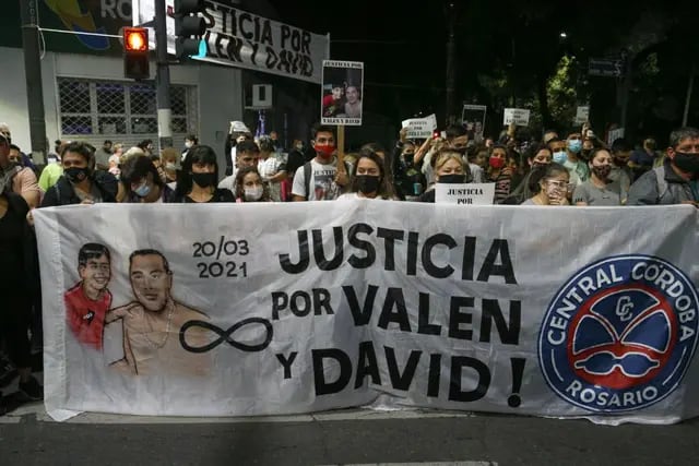 Marcha en pedido de Justicia por David y Valentino Pizorno