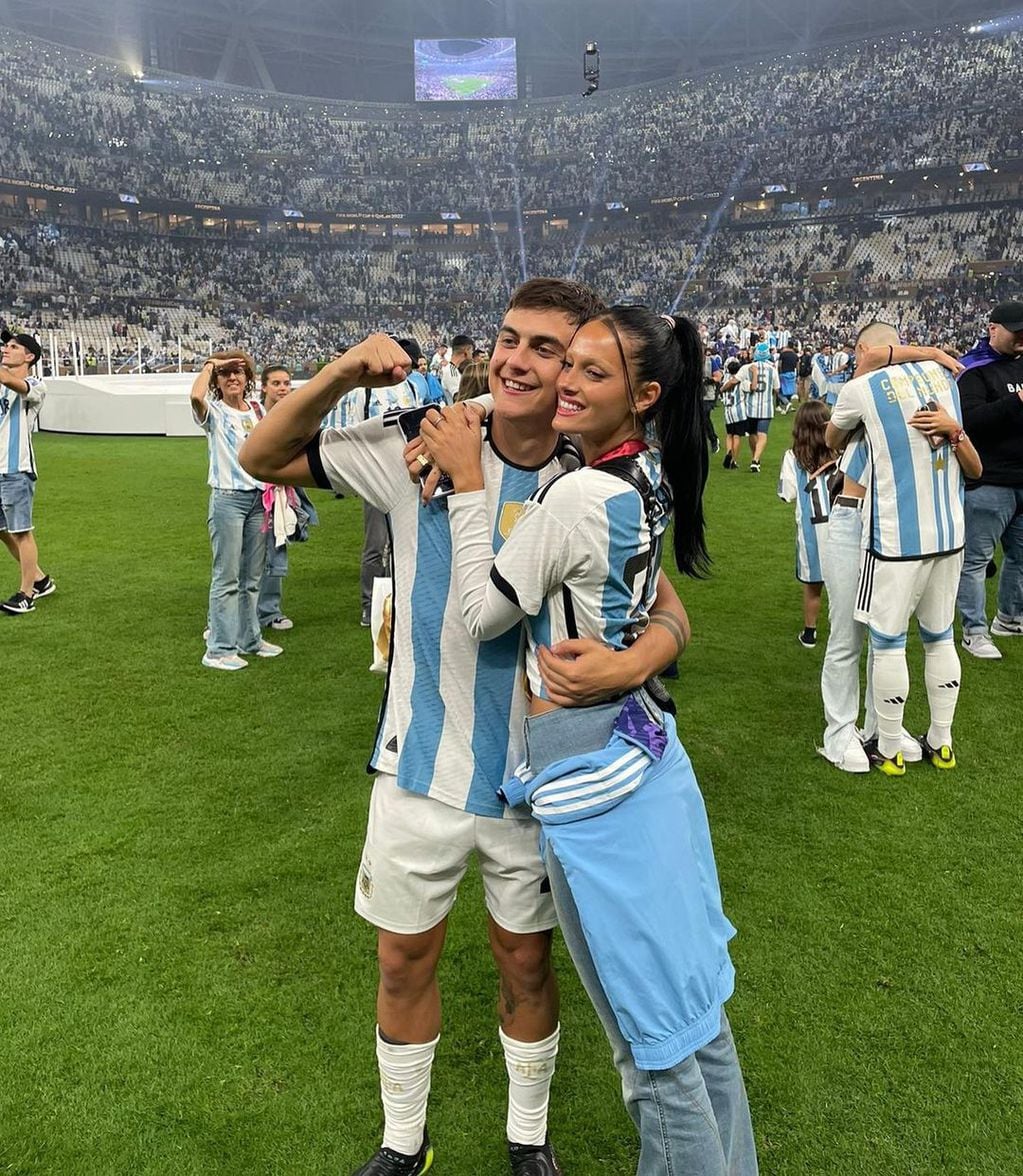 El posteo de Oriana Sabatini para Paulo Dybala tras el triunfo de Argentina.