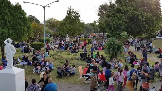 Festejos populares en la Placita Honda del barrio San Martín