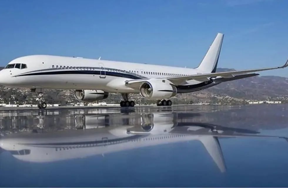 El nuevo avión presidencial. Foto: Gentileza Perfil.