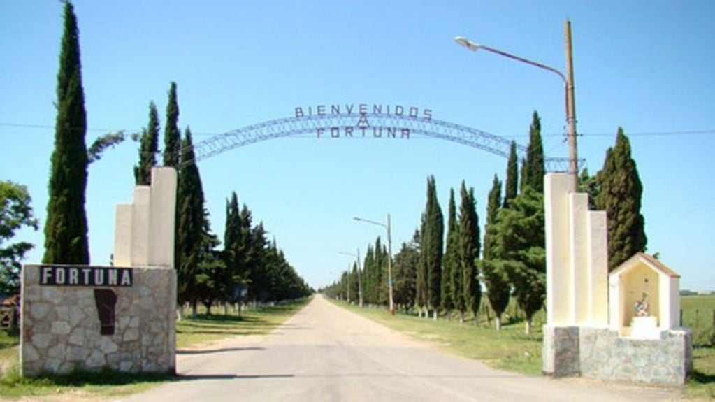 Localidad de Fortuna en San Luis.