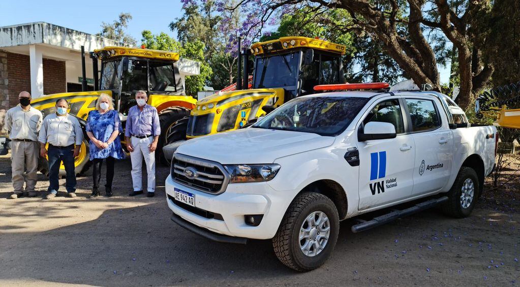 El Distrito Jujuy de Vialidad Nacional incorporó equipamiento vial para tareas de mantenimiento.