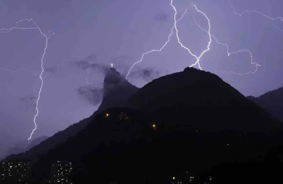 Tormenta eléctrica (imagen ilustrativa). Alerta meteorológica para San Luis.