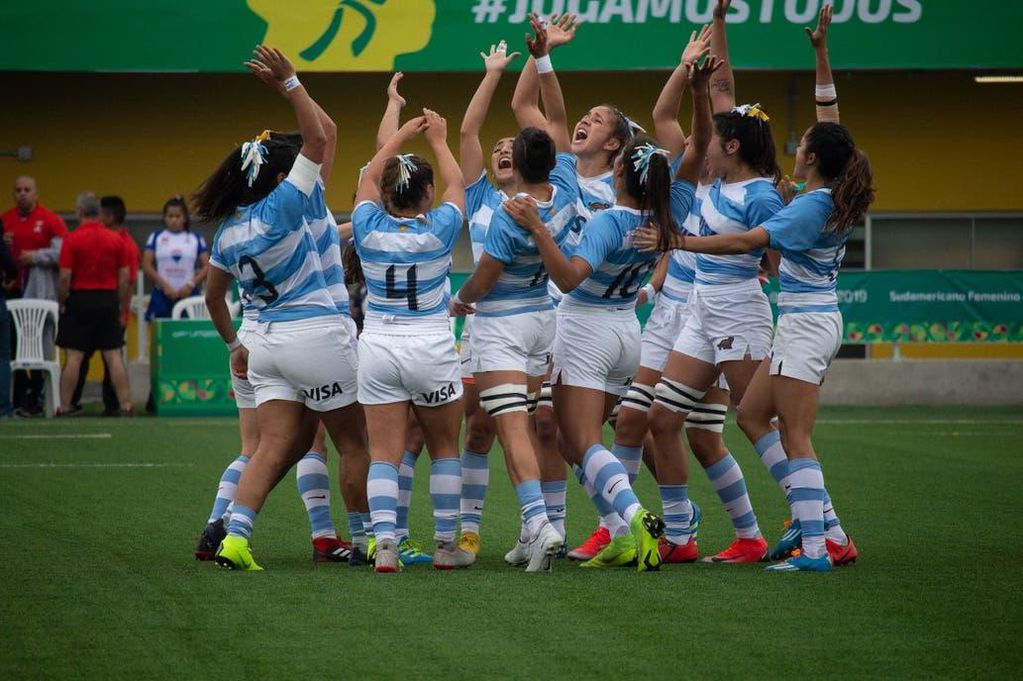 El rugby femenino argentino irá por su chance olímpica a Mónaco. (Prensa UAR)