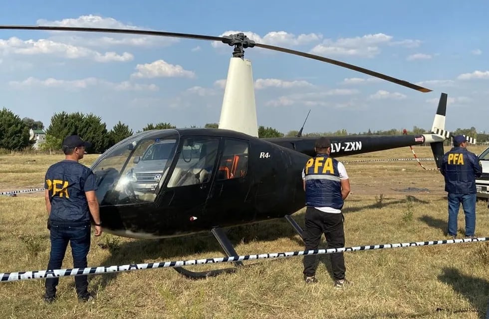 La aeronave fue secuestrada en el Country Club Banco Provincia de Moreno.