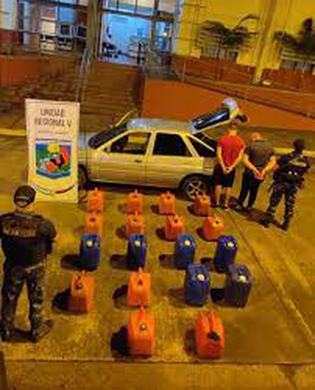 Secuestran contrabando de combustible en Puerto Iguazú.
