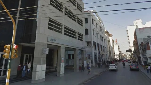 SALTA. La sede de Afip en Salta donde trabajaba Sergio (Imagen de Google Street View).