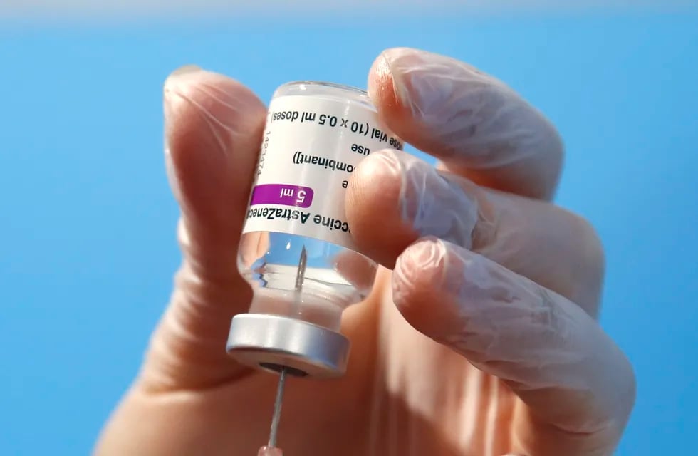 La vacuna de AstraZeneca contra el Covid-19. (AP Foto/Alessandra Tarantino)