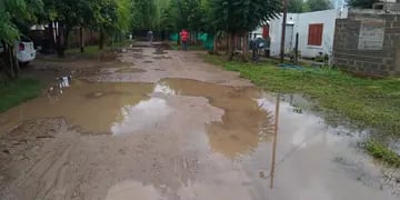 Inundación en Cooperativa San Carlos.
