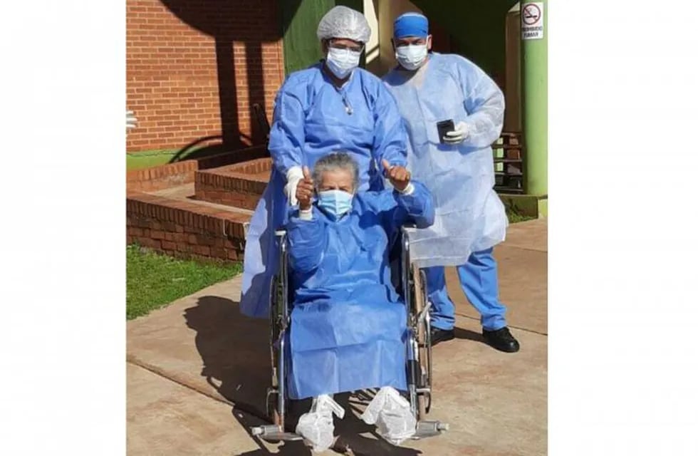 Externaron a la mujer de Andresito de 85 años con Coronavirus