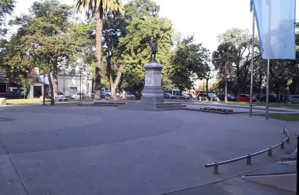 Plaza Belgrano.