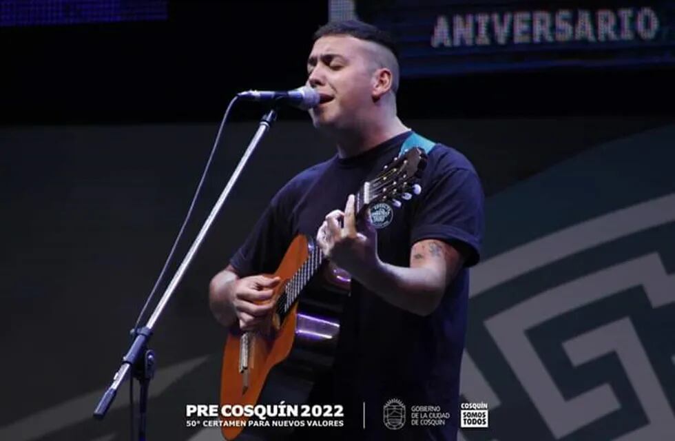 Luciano Ciganda, Solista Vocal (ésta es la categoría) participará en el Festival Mayor este jueves 27