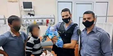 Dos de Mayo: policías asistieron a una mujer en trabajo de parto