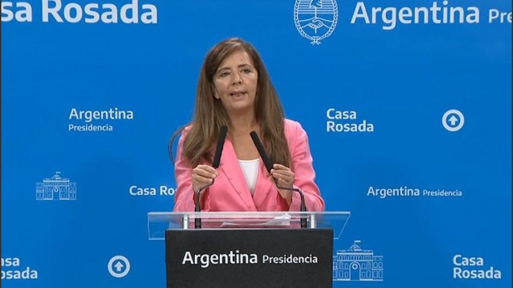 Gabriela Cerruti, portavoz del presidente.