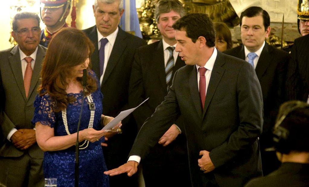 De Pedro, durante el mandato de Cristina Kirchner. 