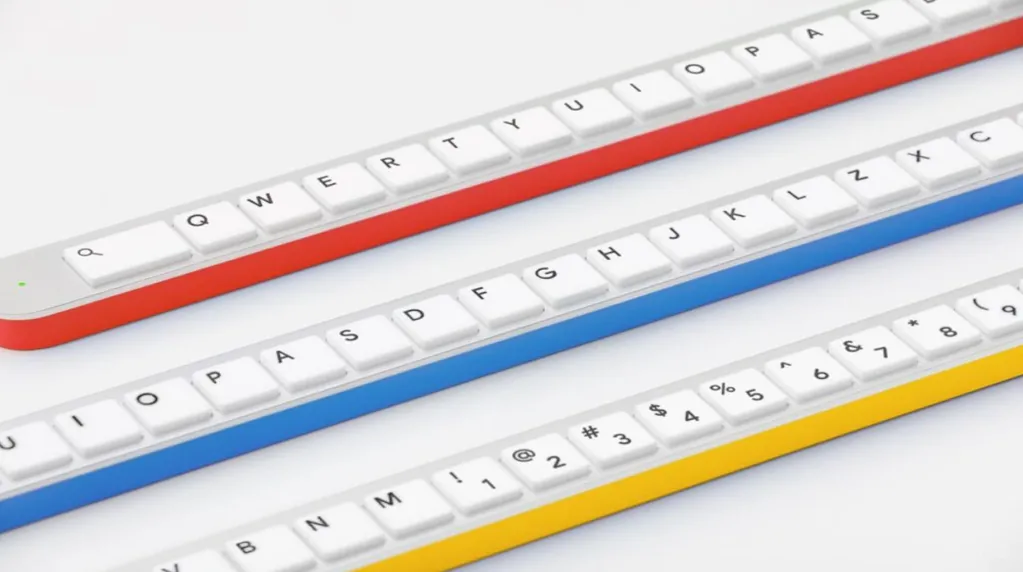 El Gboard Stick, el novedoso teclado que presentó Google.