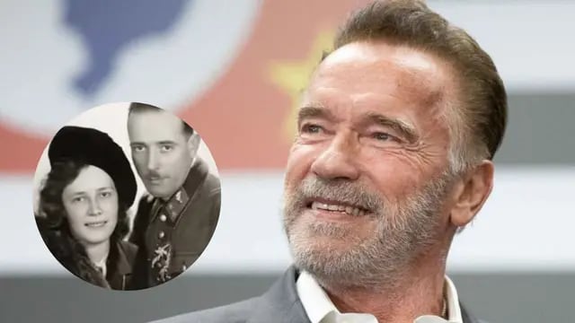 Arnold Schwarzenegger y sus padres