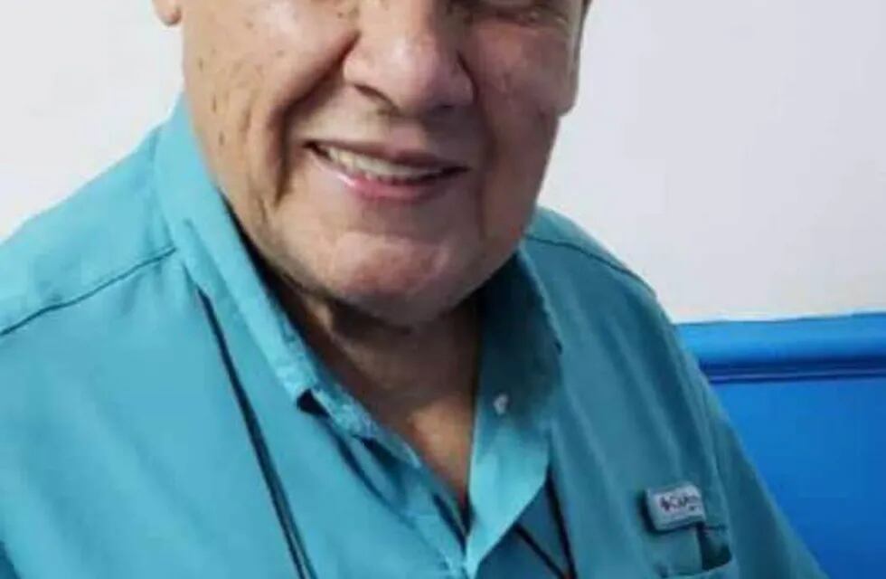 Dolor en Eldorado: falleció el pediatra Julio César Rodríguez.