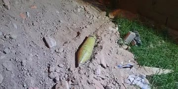 Explosivo encontrado en Córdoba