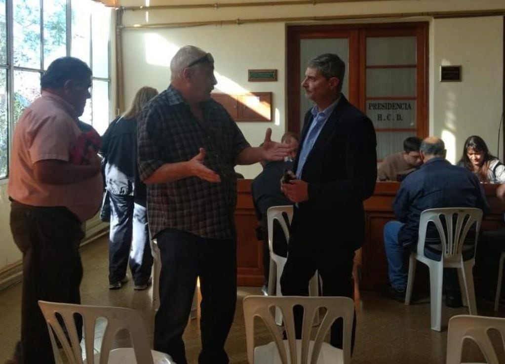 El representante de la Defensoría del Pueblo estuvo presente en Punta Alta