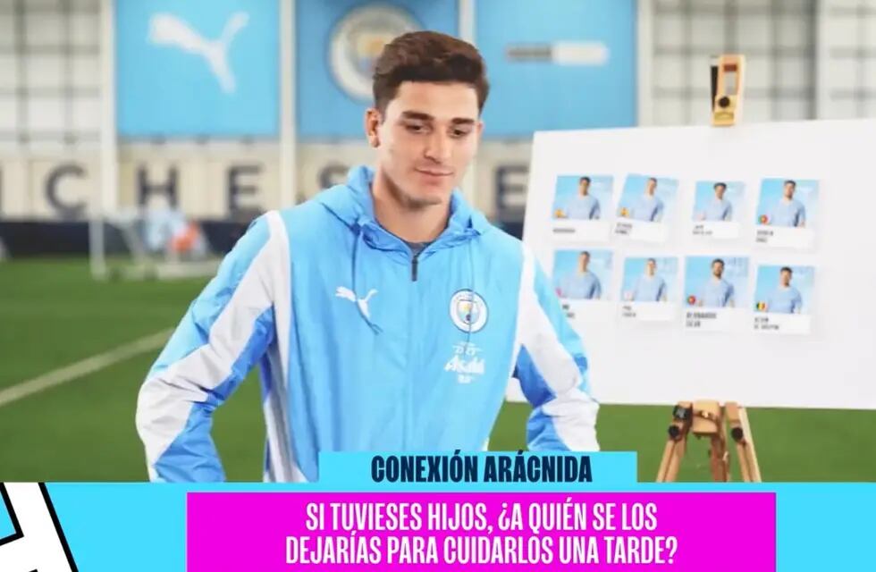 Álvarez pasó por el cuestionario del Manchester City y dejó respuestas sobre el comportamiento del equpo de Guardiola.