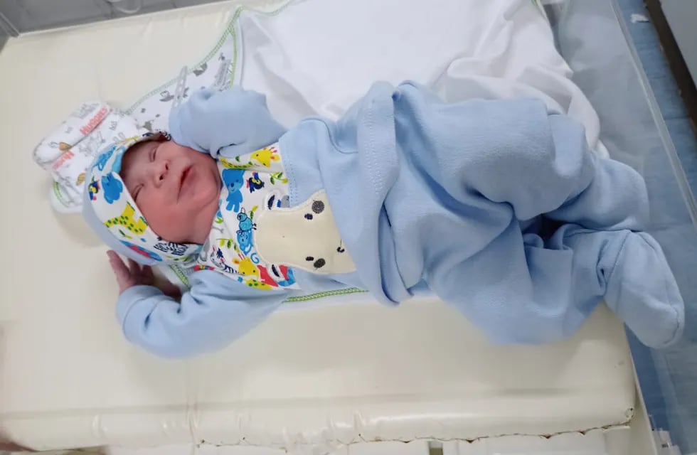 Primer bebé del 2023 - Gualeguaychú. Foto: Hospital Centenario.