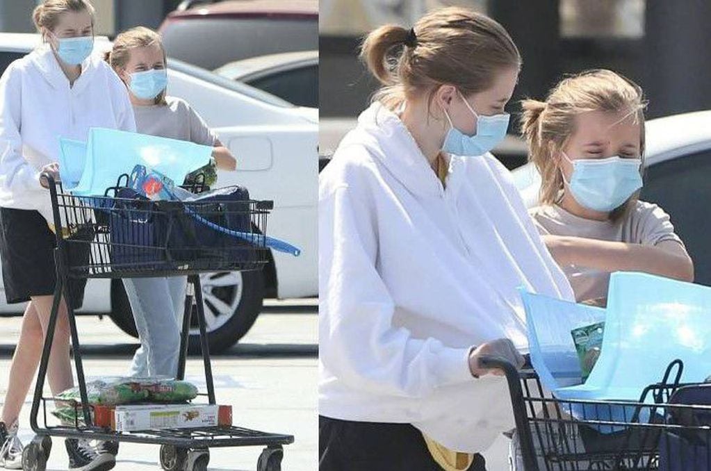 El look que eligió para salir de compras en agosto del 2020.