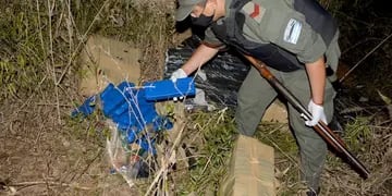 Gendarmería Nacional incautó droga escondida en Colonia Mado