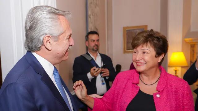 Alberto Fernandez se reunió con Kristalina Georgieva