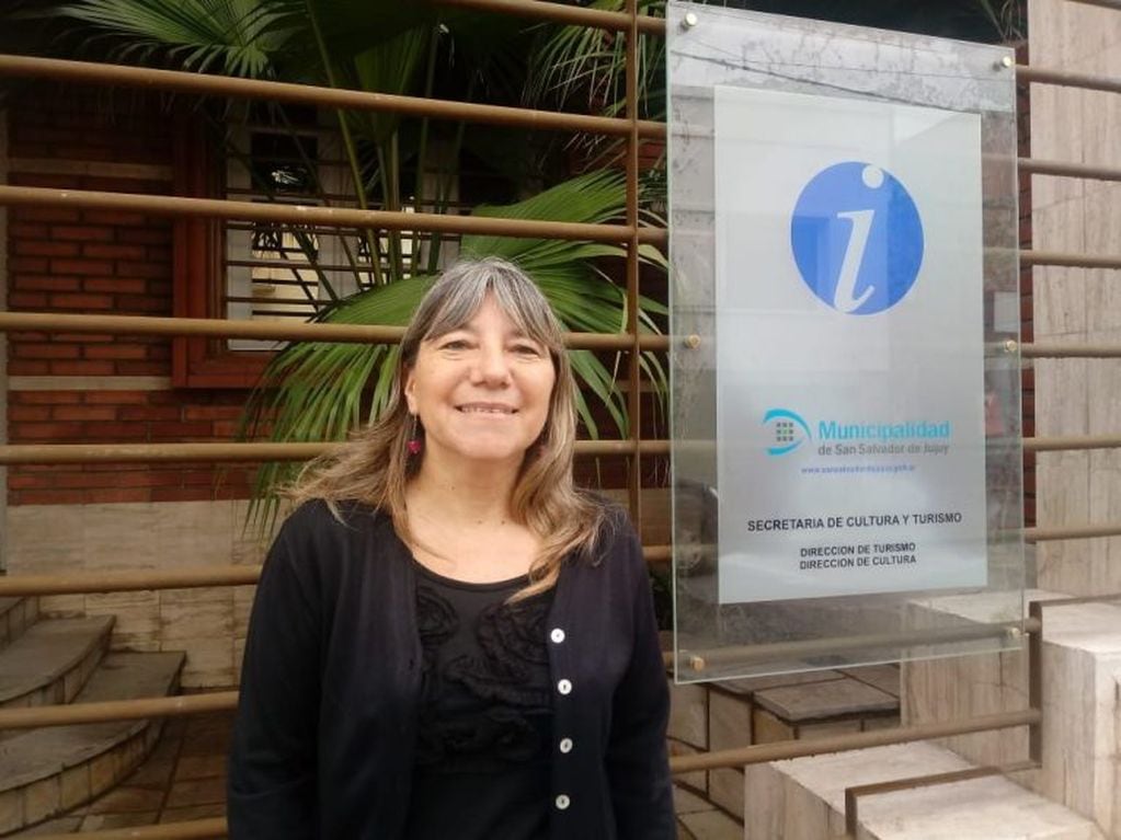Alejandra Gutiérrez, directora de Cultura de la municipalidad de San Salvador de Jujuy