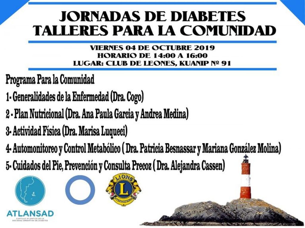 JORNADA DE DIABETES en Ushuaia