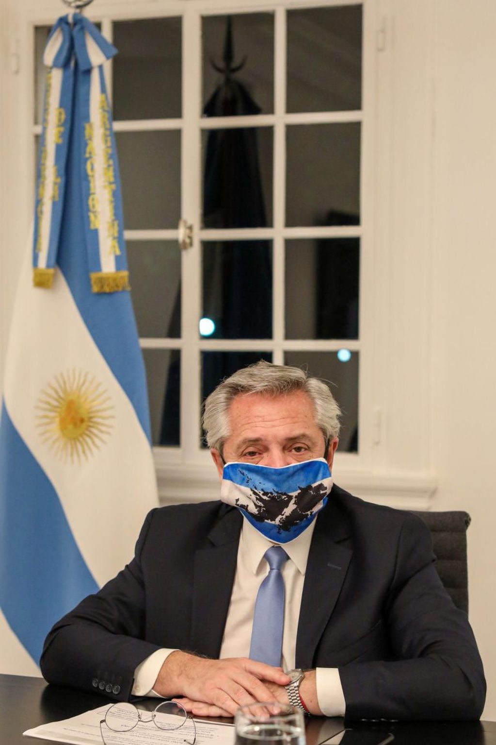 Alberto Fernández envió tres proyectos de ley sobre Malvinas. (Foto: Presidencia)