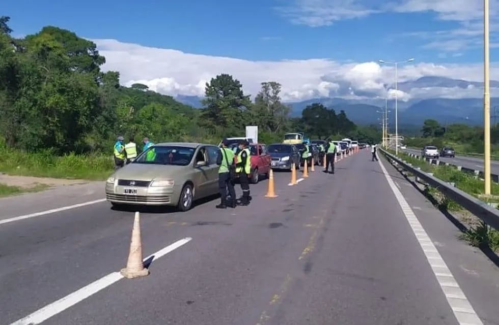 Dispositivos de seguridad vial dispuestos en rutas de Jujuy.