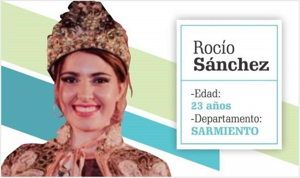 Candidata de Sarmiento.