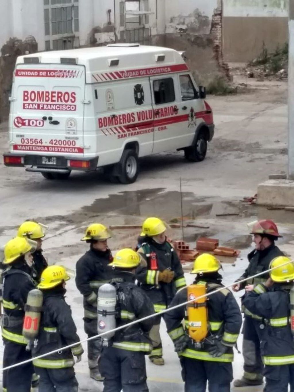 Bomberos Voluntarios de Arroyito participaron de una capacitación en San Francisco