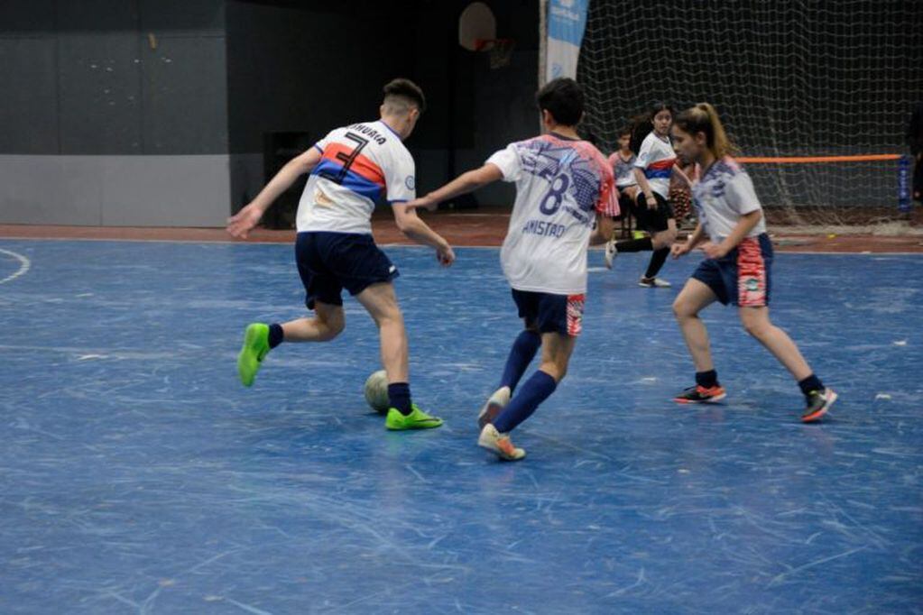 Futsal mixto en Ushuaia.