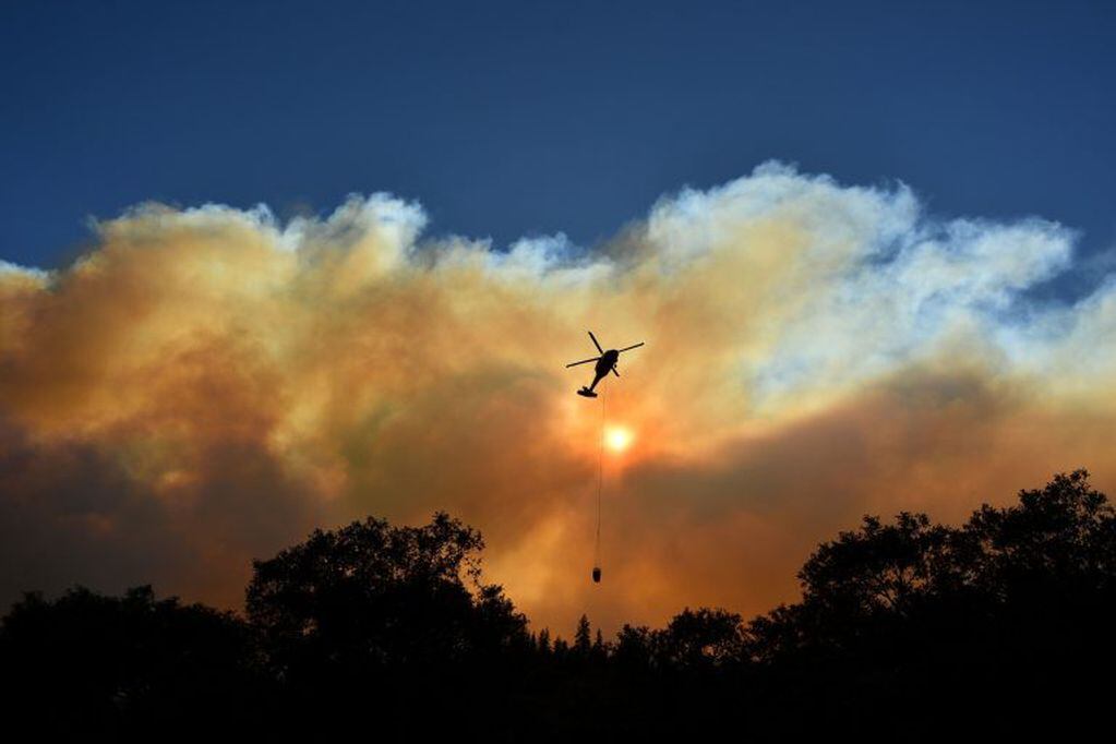 Incendios en California, Estados Unidos (AFP)