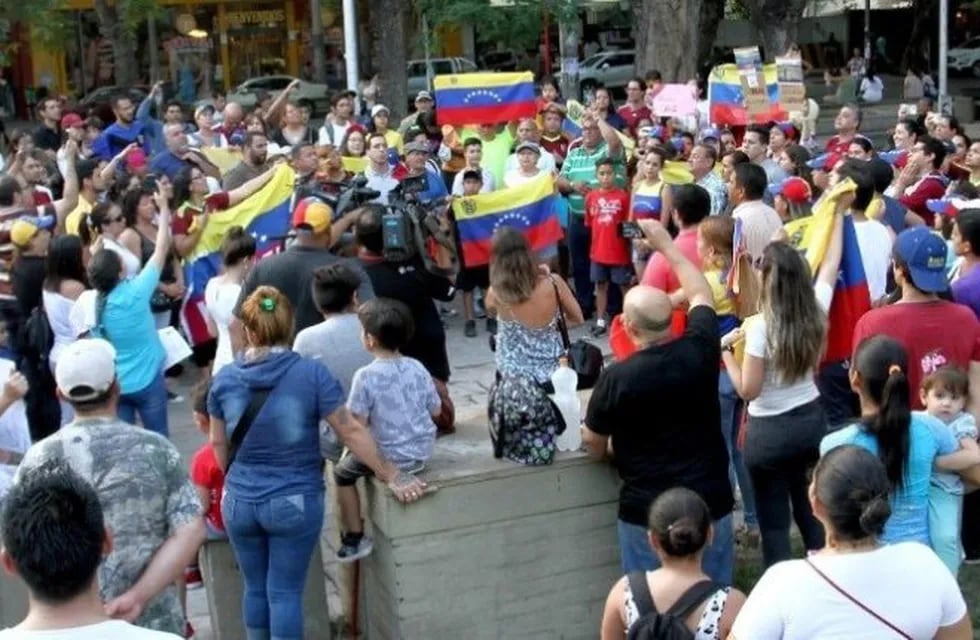 Ciudadanos venezolanos en Mendoza.