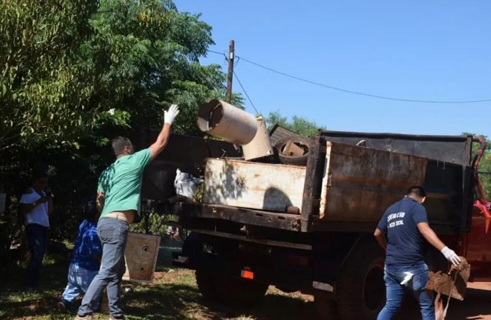 6813 casos de dengue en la provincial, y Oberá continua con el descacharrizado