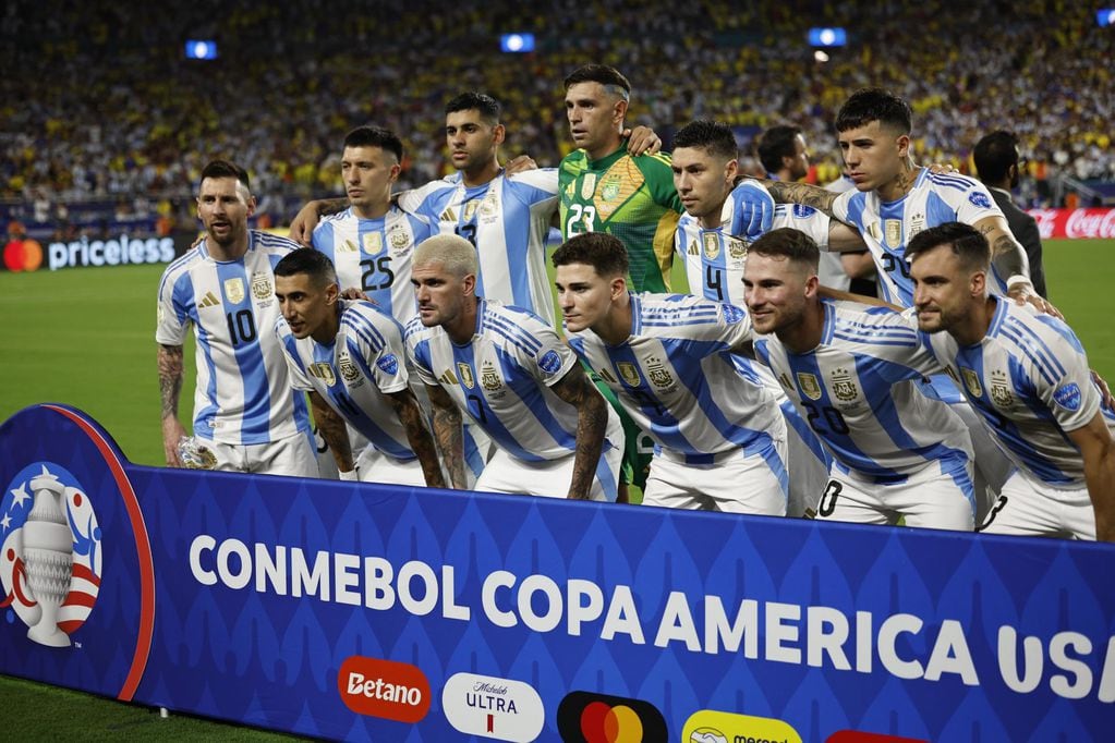 El plantel de la Selección Argentina. / EFE/EPA/CJ GUNTHER