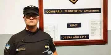 La comunidad de Florentino Ameghino reconoció a un policía por su desempeño