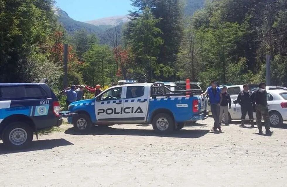 Encontraron muerto al guía turístico que era buscado en Villa La Angostura. Foto: Diario Andino.