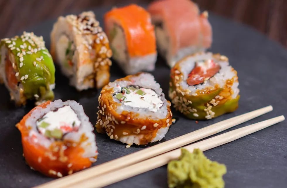 El sushi es una receta japonesa.